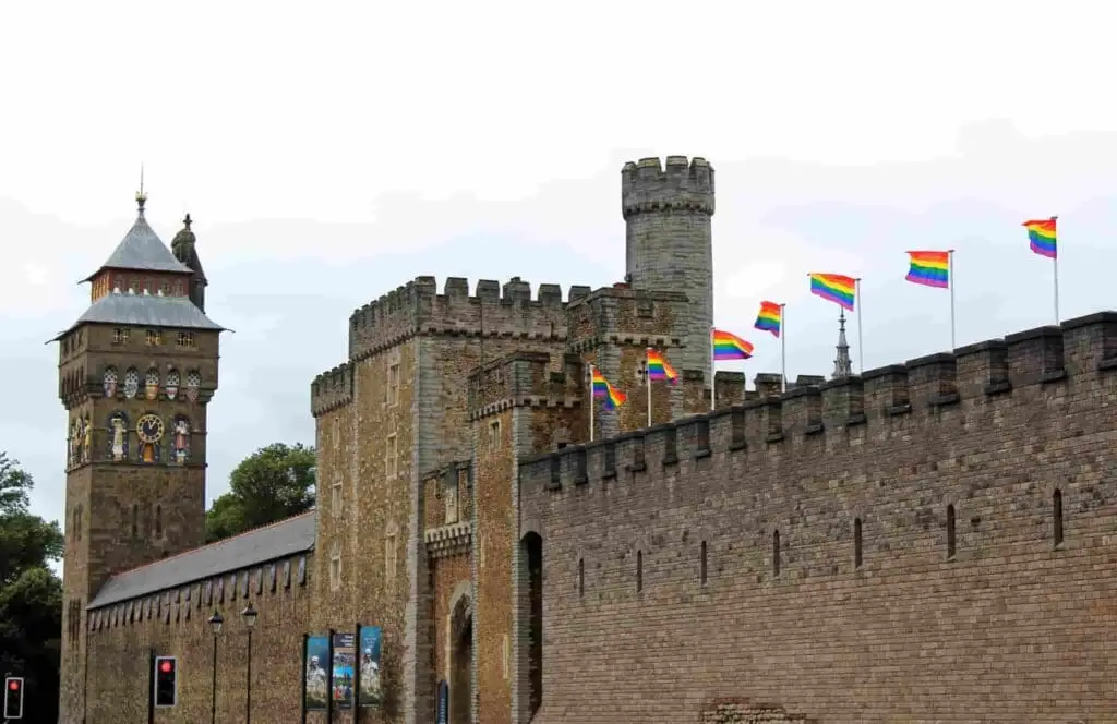 Cardiff Castle's Rooftop Garden