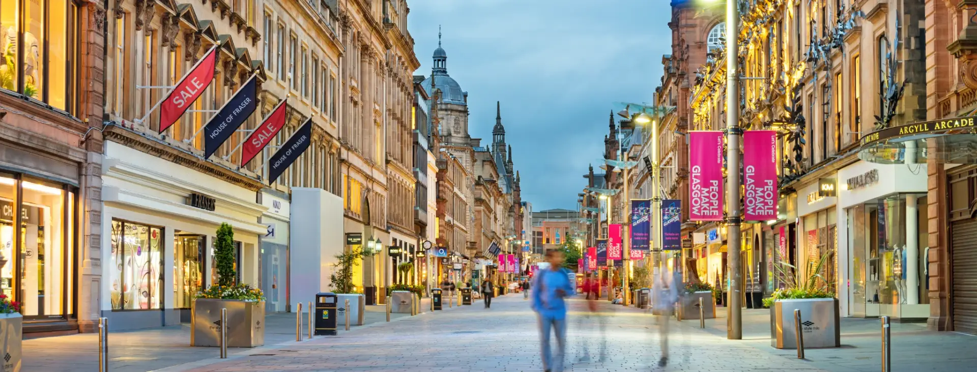 Glasgow cityscape