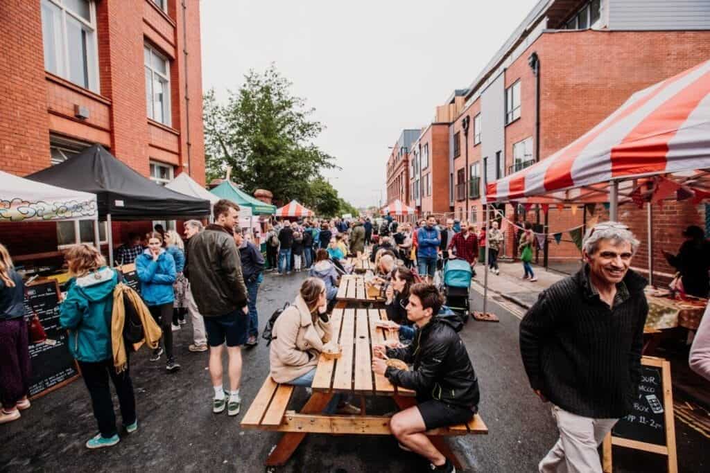 Wander the Tobacco Factory Sunday market