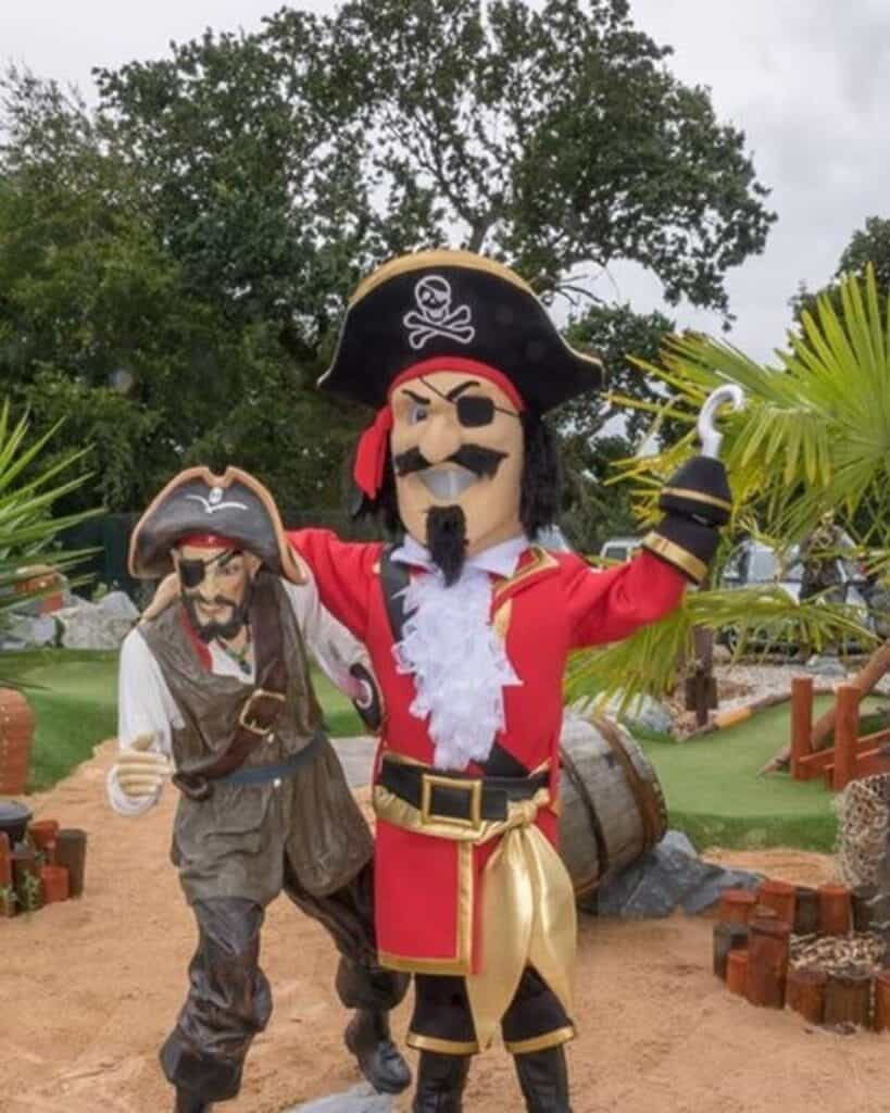 Play some golf at Pirate Bay Adventure Golf