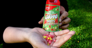 Calippo shots flavours