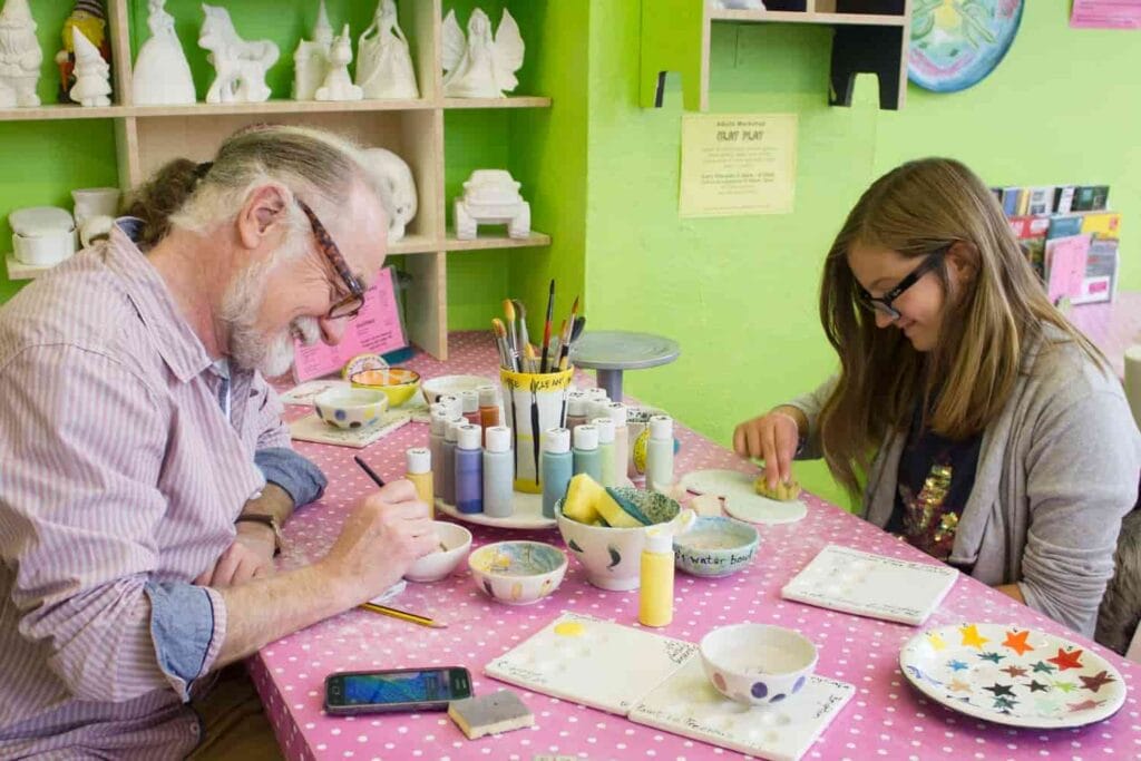 Painting Pottery Cafe Brighton