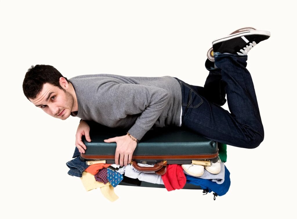 Please don’t overpack for your accommodation