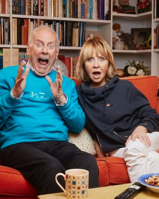 Gyles Brandreth and Maureen Lipman