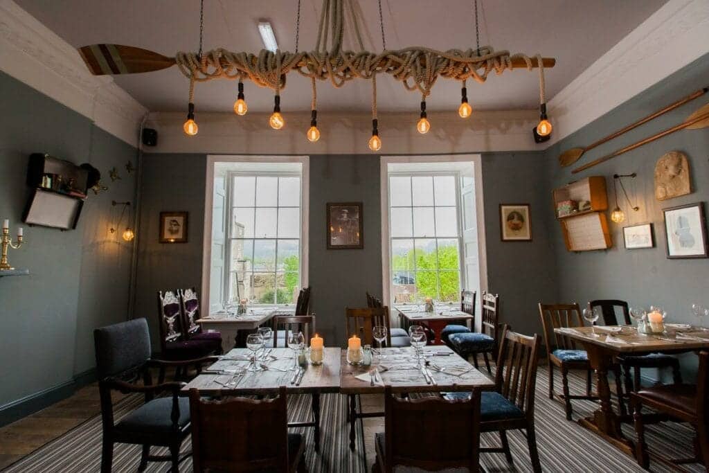 The Boater beer gardens in Bath