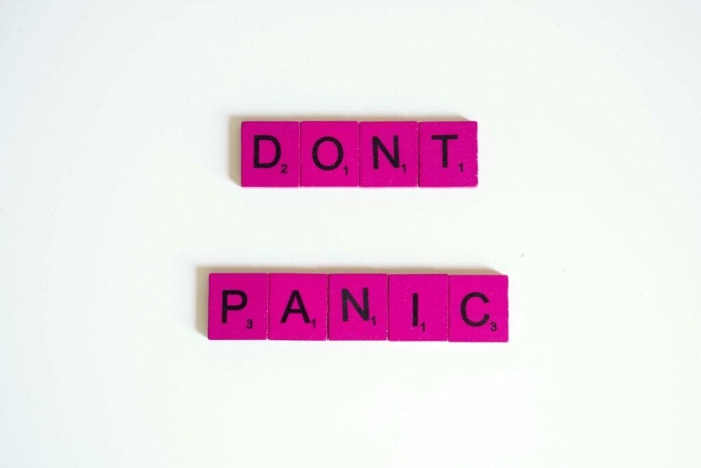 Don't panic