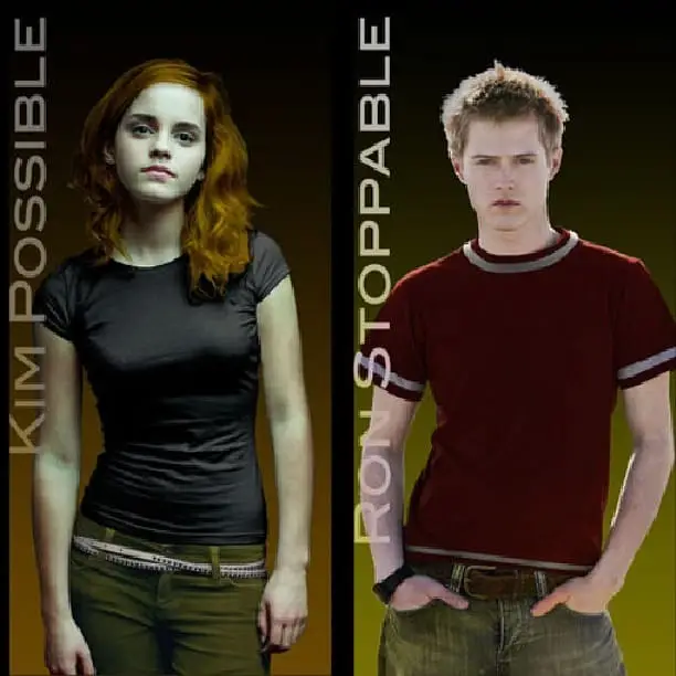 Kim Possible and Ron Stoppable