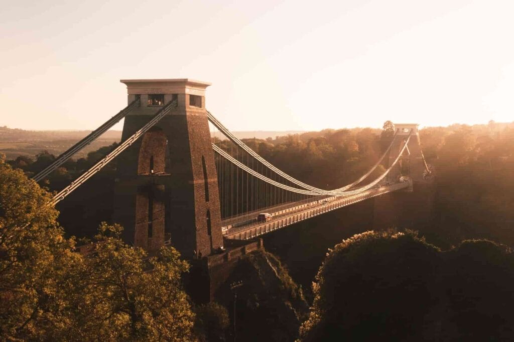 Clifton Suspension bridge is a must in a guide for Bristol Freshers