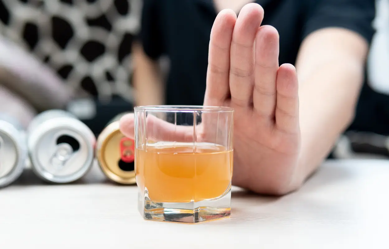 say no to alcohol for dry january