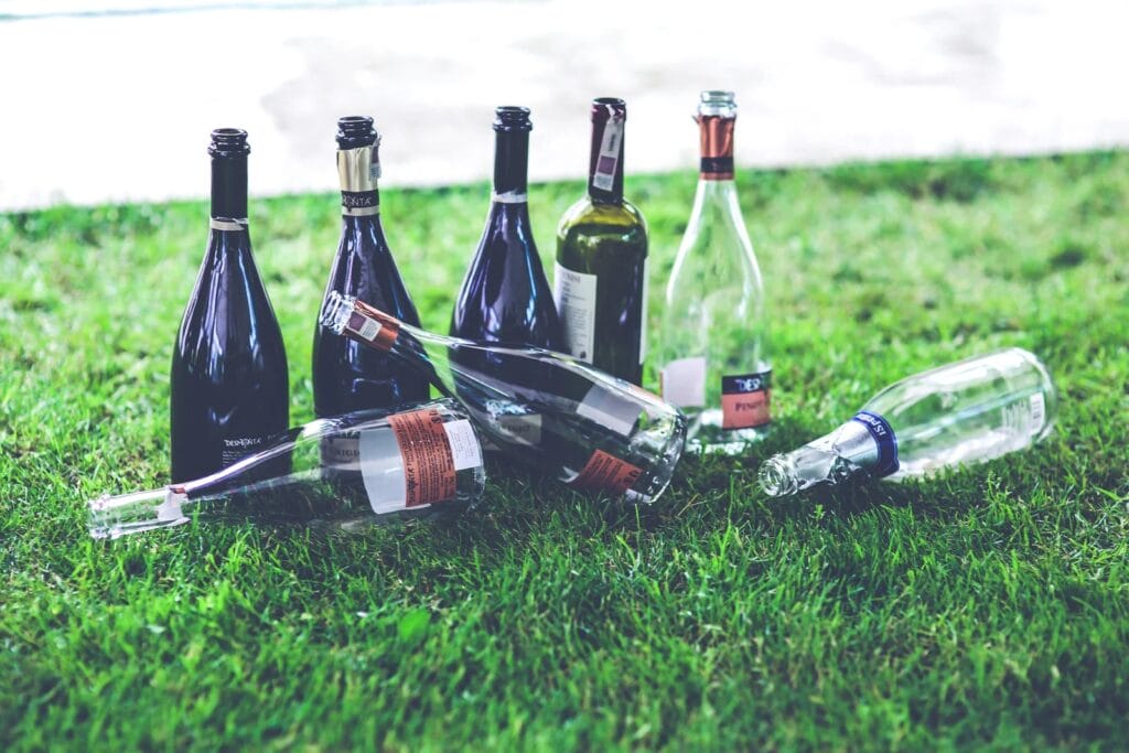 10 things you’ll find in every student house Empty bottles of alcohol