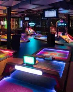 The best indoor mini golf in London