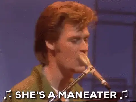 Image result for man eater gif