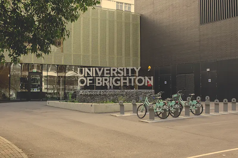 The University of Brighton's ranking