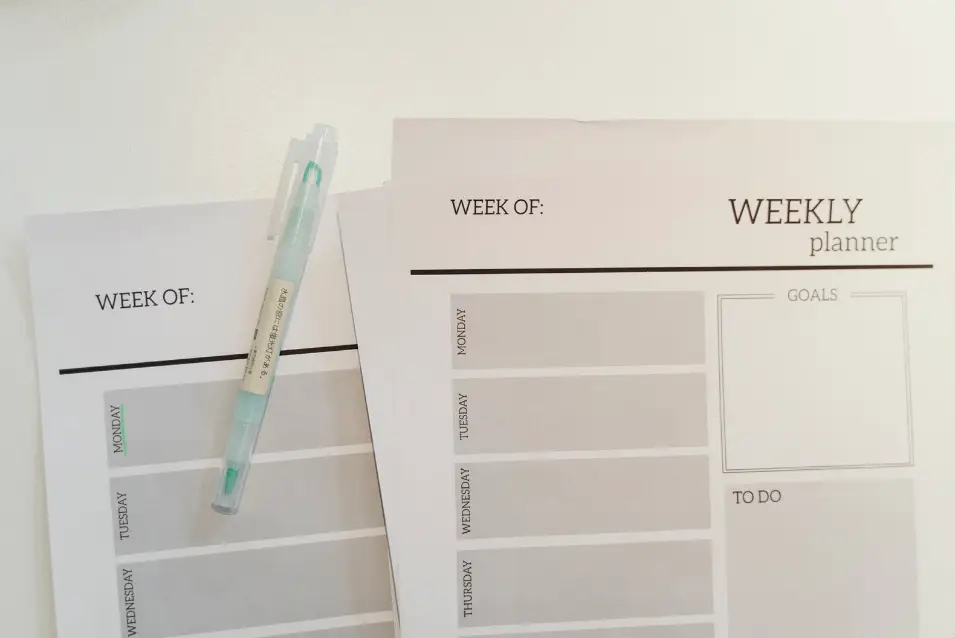 Planners to stay organised at university Planners to stay organised at university