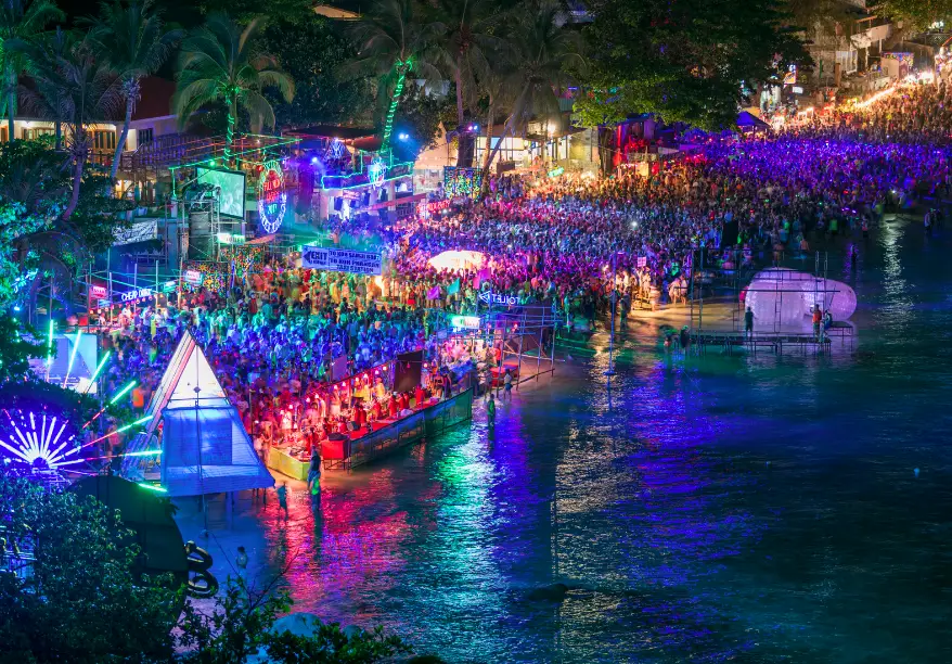The full moon party thailand The full moon party thailand