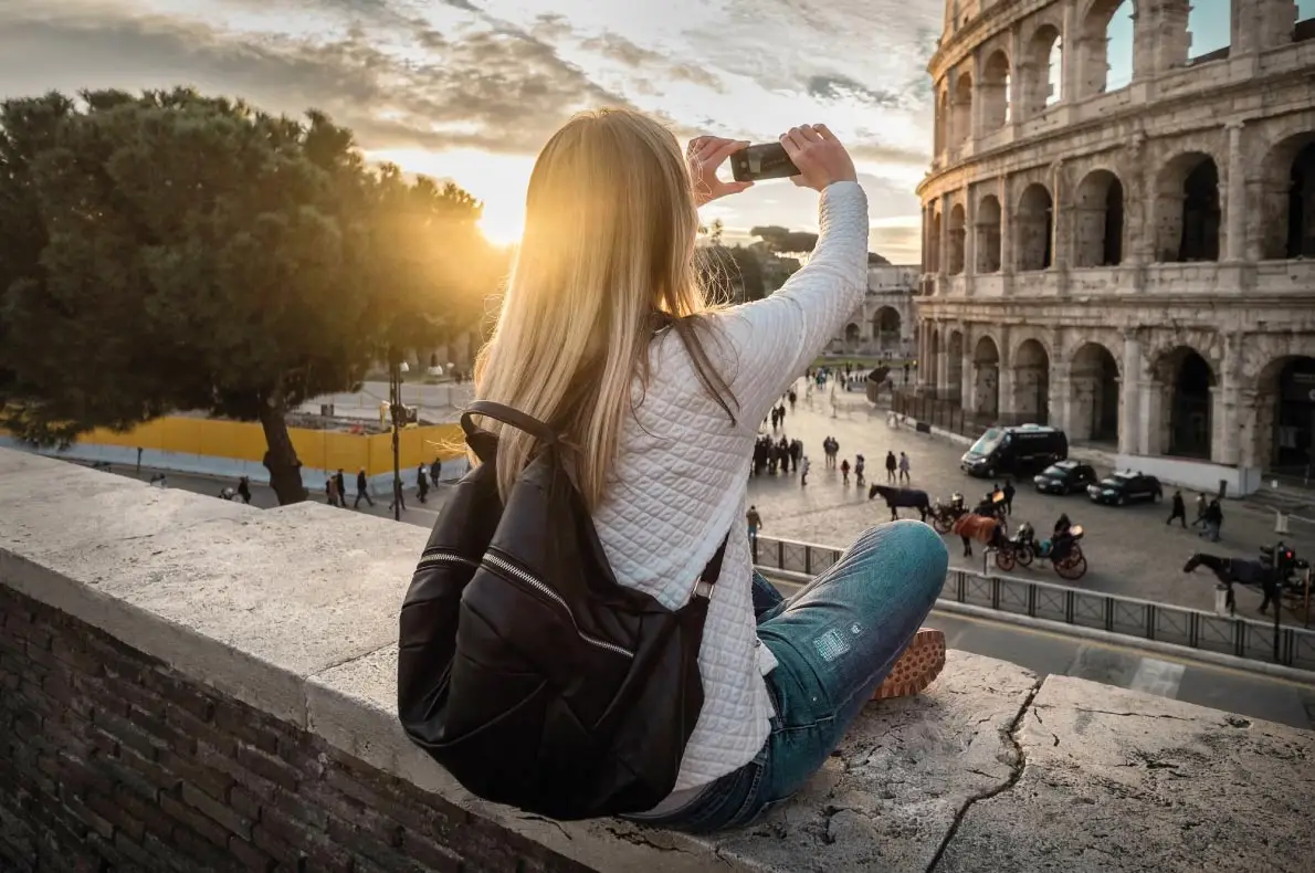 Rome girls holiday