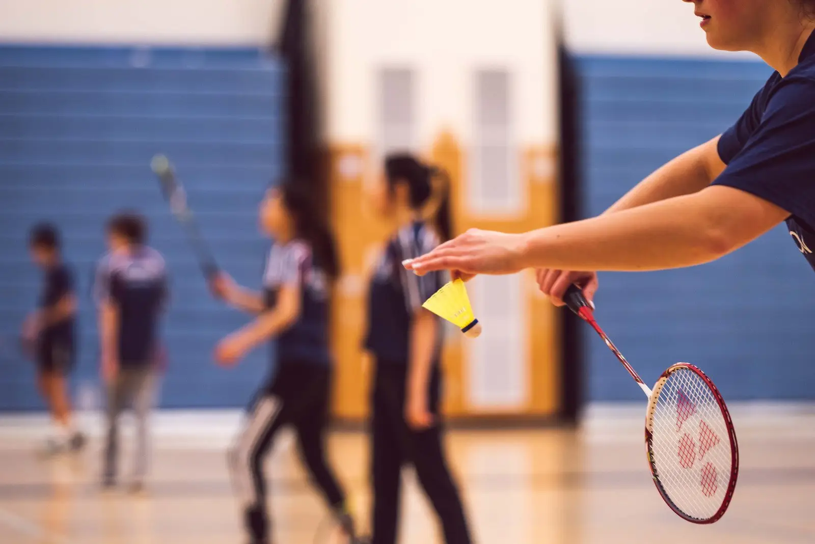 Badminton, popular university sports