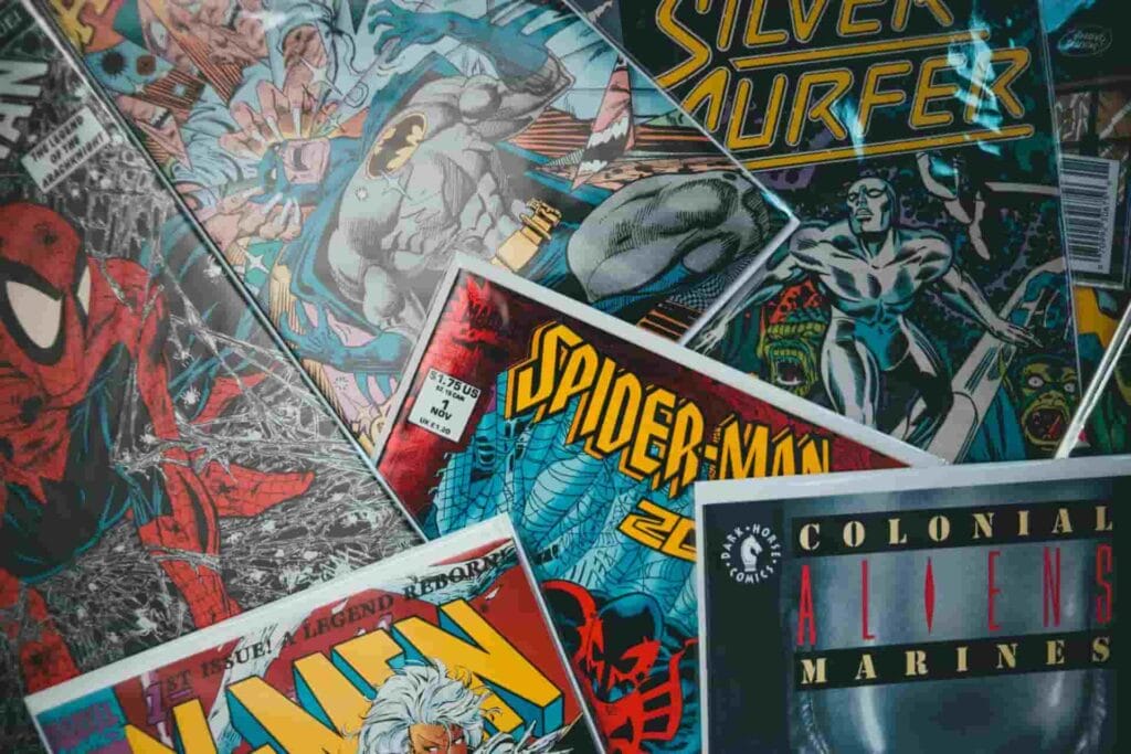 A range of comics