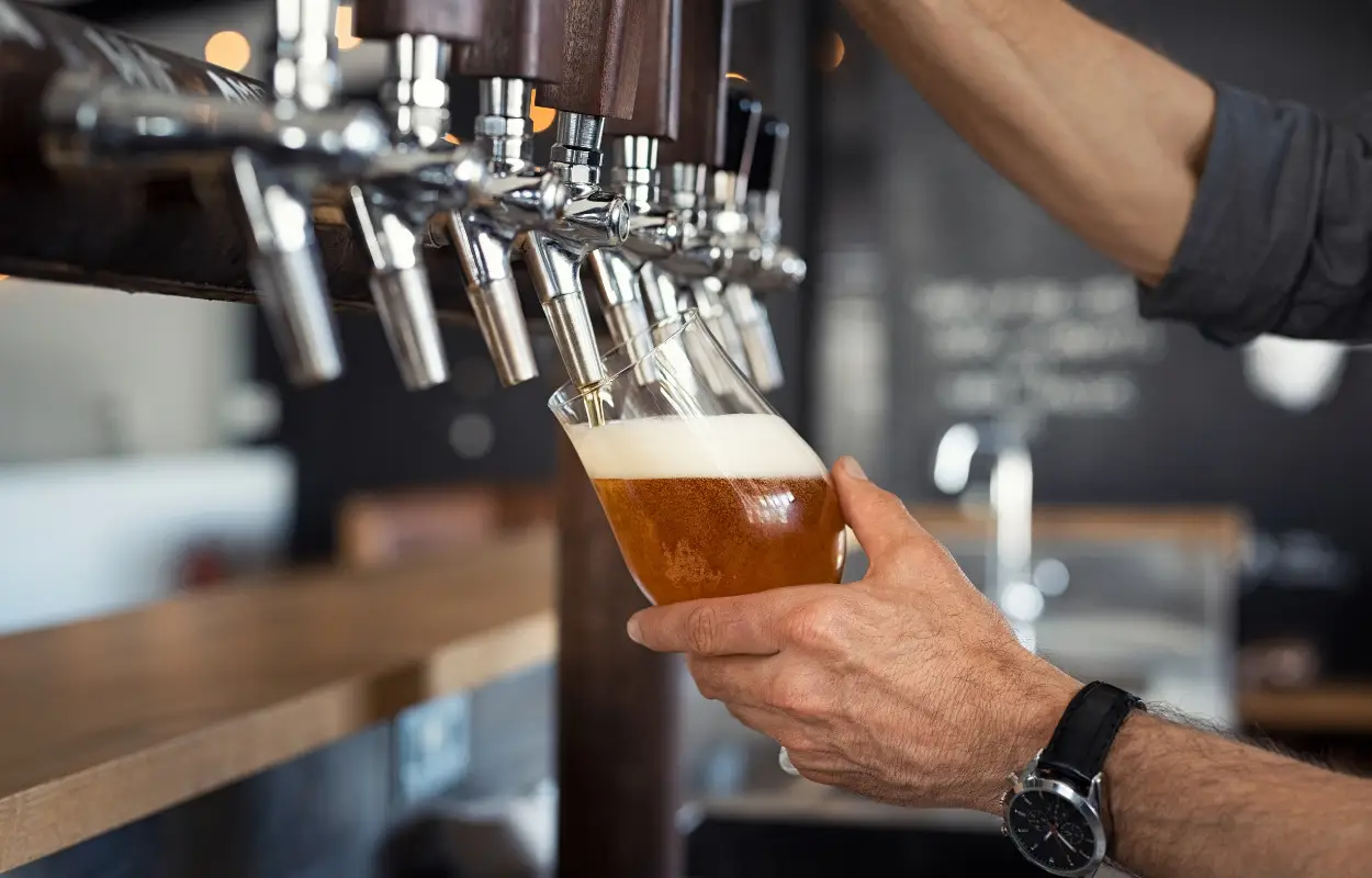 how many healthy is beer?