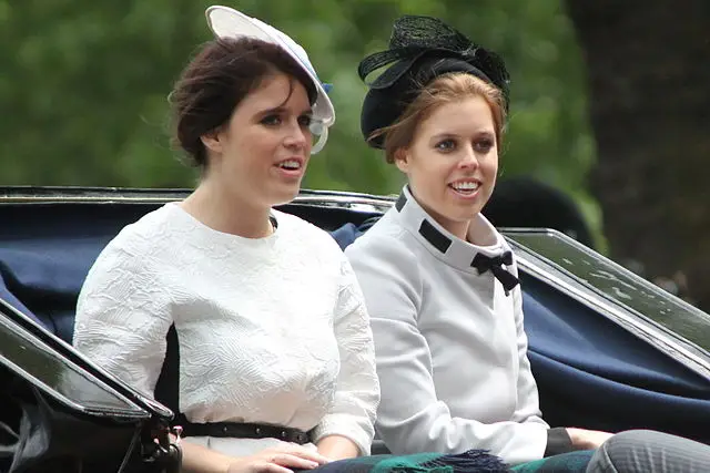 Princess Beatrice and Princess Eugiene