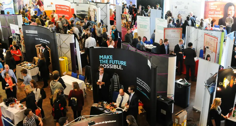 university career fairs - how to find a graduate job