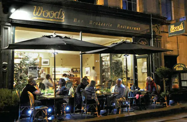Woods restaurant Bath