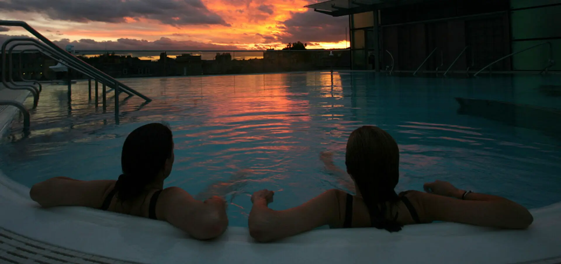 Thermae Bath Spa twilight