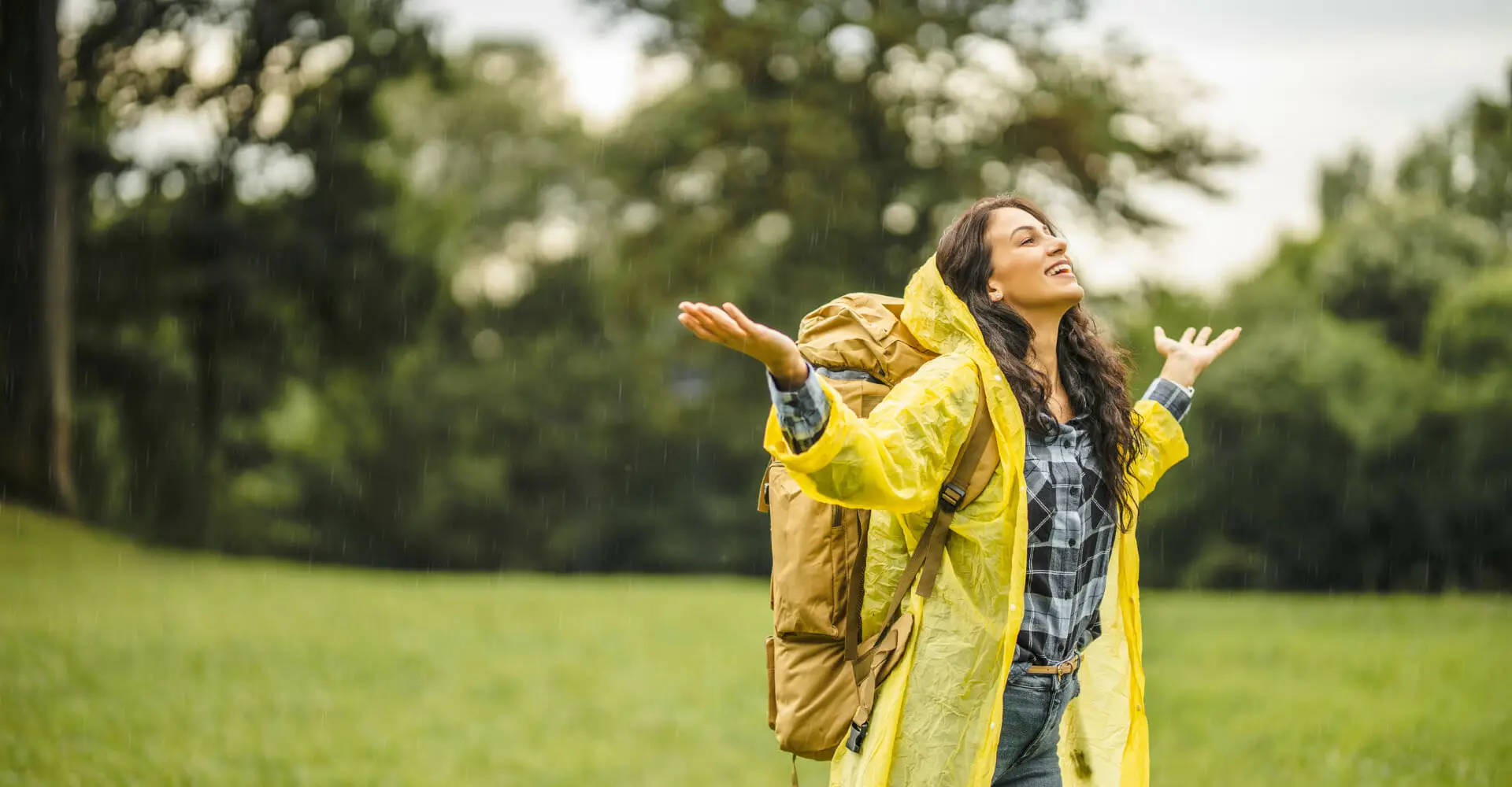 waterproof jacket - what to pack for a rainy festival