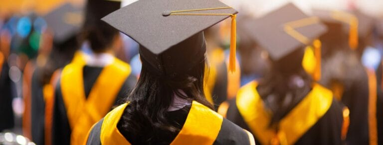 Graduation gown colours meaning in the UK