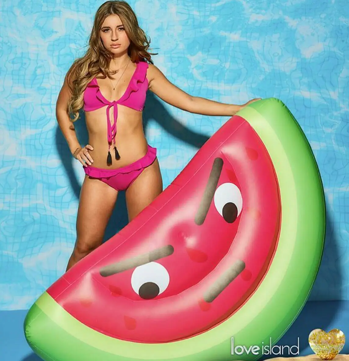 Dani Dyer on Love Island