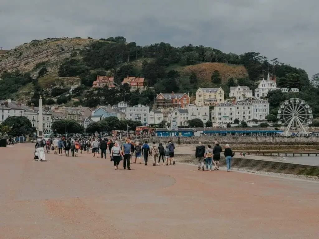 Take a walk along the seafront