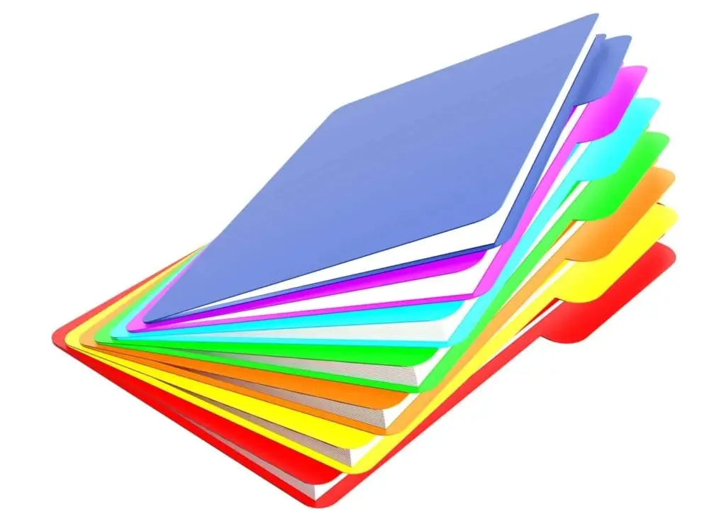 Folders and folder separators