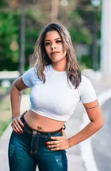 white top