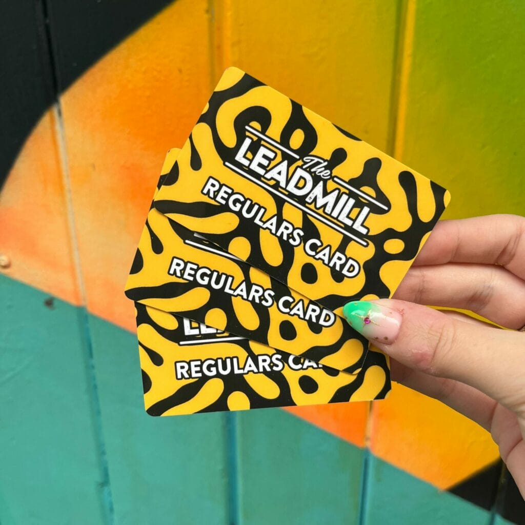 Leadmill Regulars Card