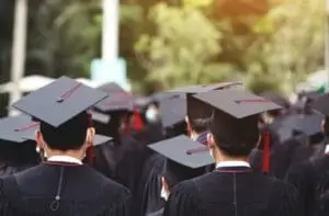 Crowd of Graduates