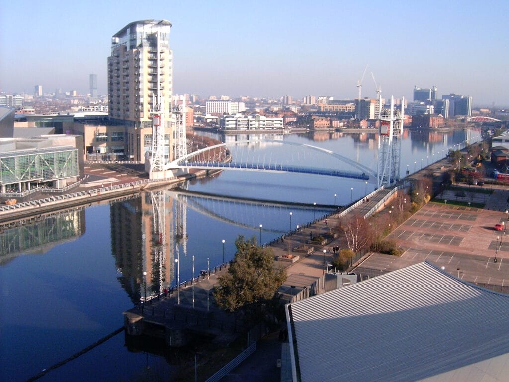 salford quays waterfront