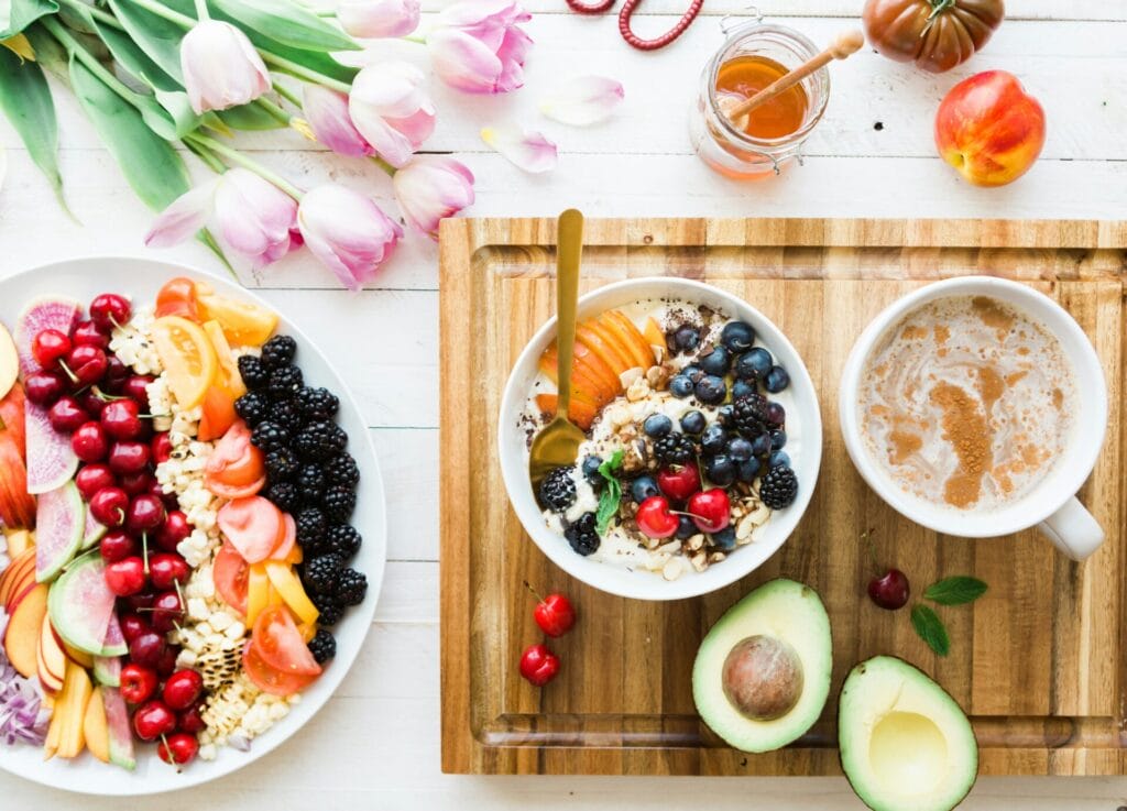 food spread image - A day in the life of a journalist student