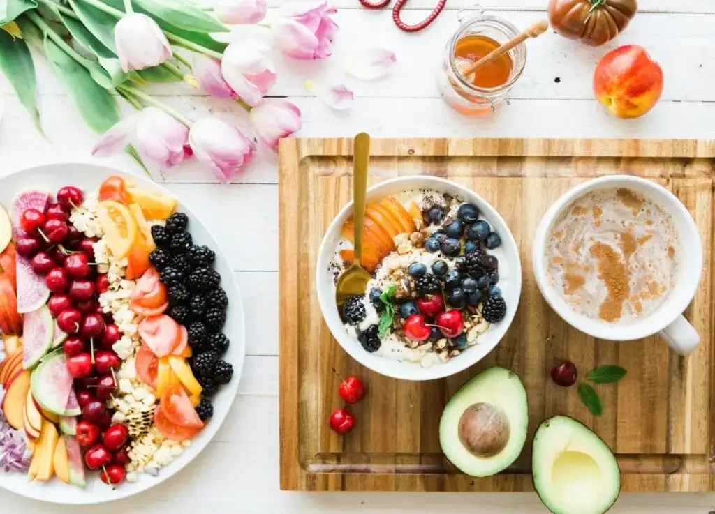 food spread image - A day in the life of a journalist student