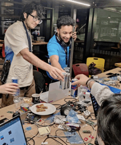 picture form 2025 hackabot at UOM
