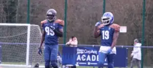 MMU American Football Society practice