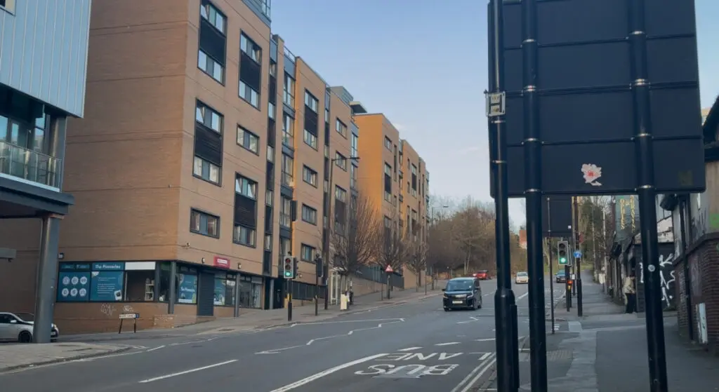 The Pinnacles student accommodation building in Sheffield.