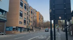 The Pinnacles student accommodation building in Sheffield.