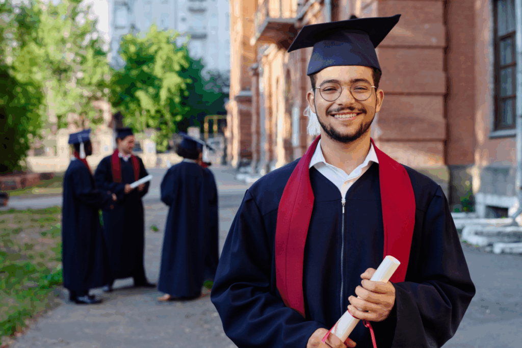 graduation ceremony traditions uk