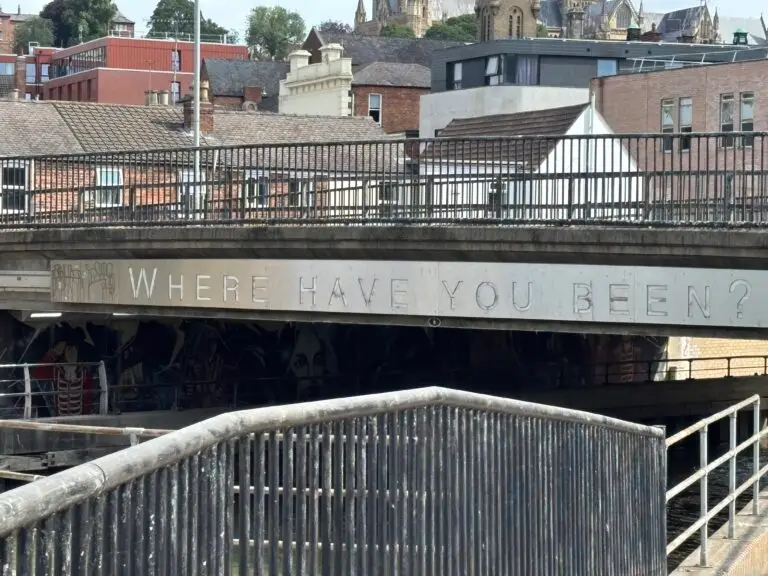 Image: ‘Where have you been? bridge’. Leah Corbett