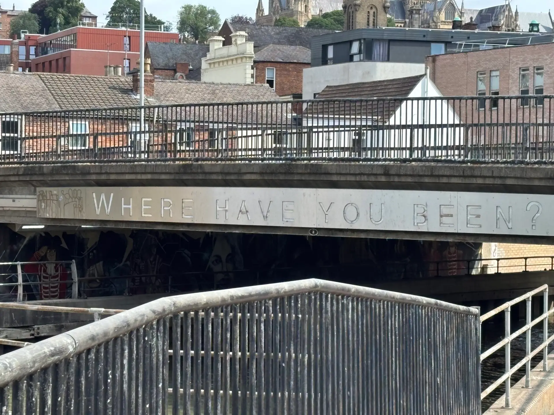 Image: ‘Where have you been? bridge’. Leah Corbett
