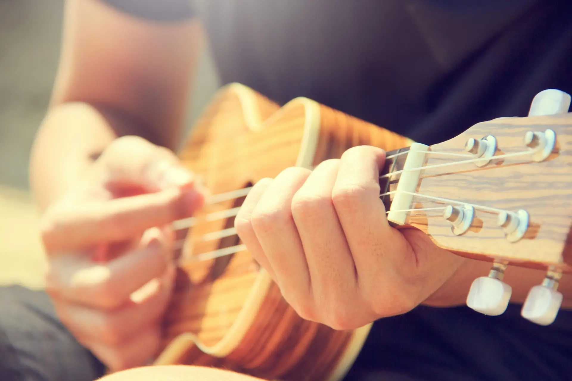 Playing an instrument