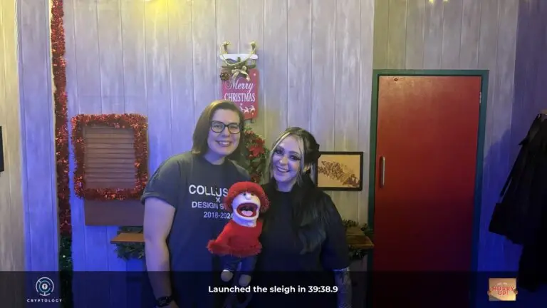 Ho Ho Hurry Up: Cryptology, Sheffield