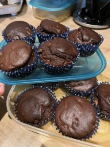 Chocolate muffins, the best Winter bake for students