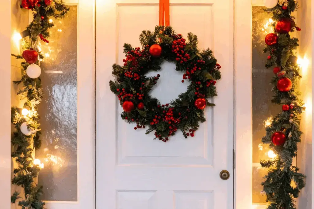 how to decorate your student house for Christmas