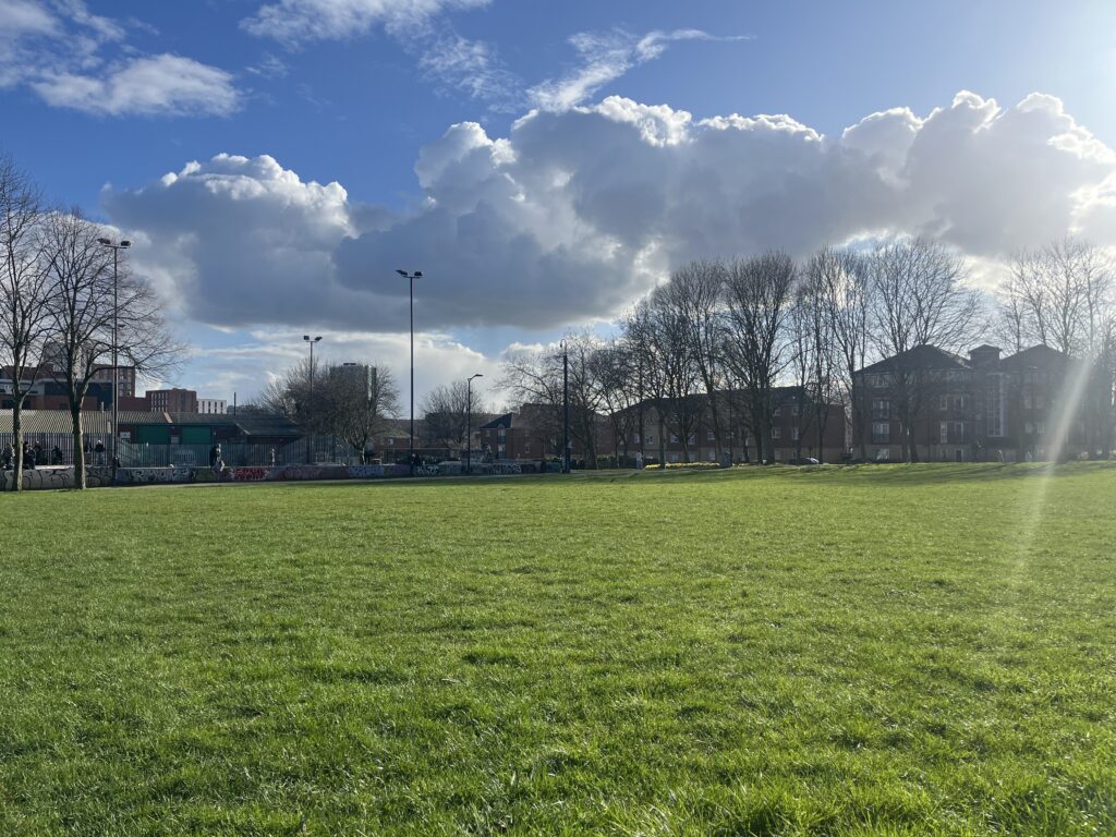 Devonshire Green, a park in Sheffield